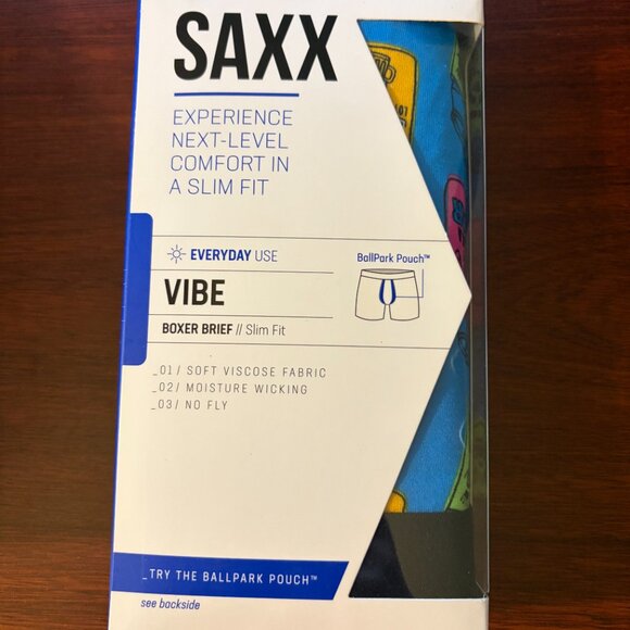 SAXX VIBE Boxer Briefs “Dad Joke Koozie" - Picture 2 of 3